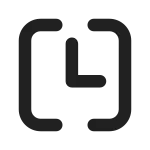 Shifts Open SVG Icon